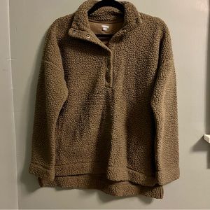 Aerie Sherpa Teddy Sweater